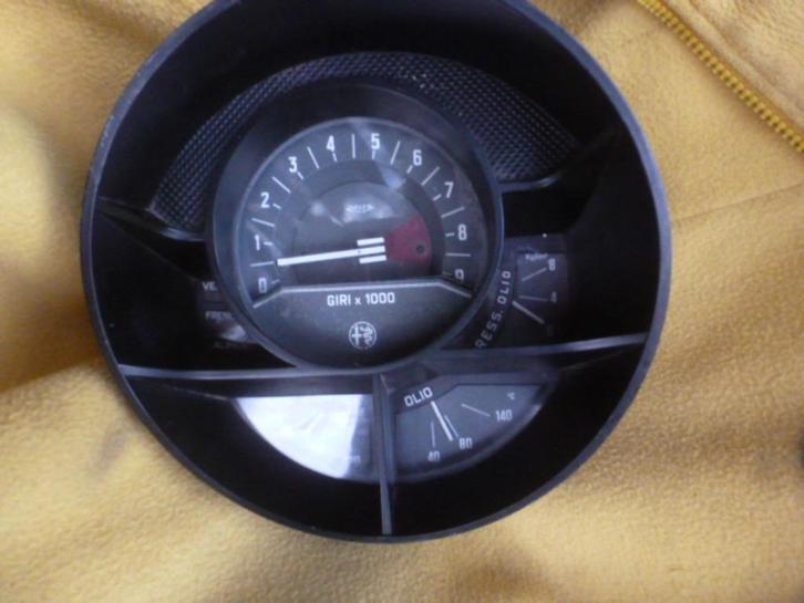 ALFA Romeo Montreal: toerenteller + 3 meters: Jaeger, Auto-onderdelen, Dashboard en Schakelaars, Alfa Romeo, Gebruikt, Verzenden