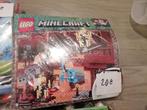 LEGO Minecraft De Blaze Brug - 21154, Ophalen of Verzenden, Zo goed als nieuw, Complete set, Lego