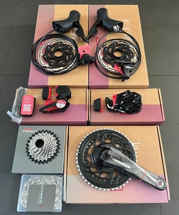 SRAM Force AXS D2 12 speed complete groepset