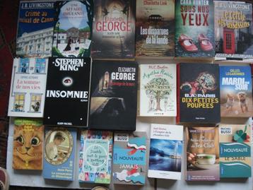 lot 27 livres romans-policiers-thrillers-humour beschikbaar voor biedingen