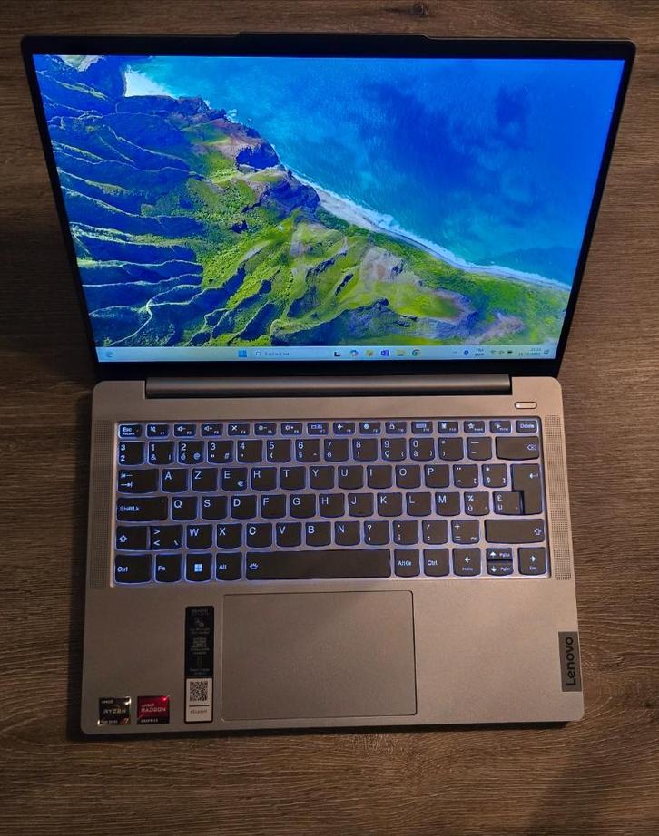 Lenovo IdeaPad Slim 5-laptop, met factuur en verzekering, Computers en Software, Windows Laptops, Zo goed als nieuw, 14 inch, SSD