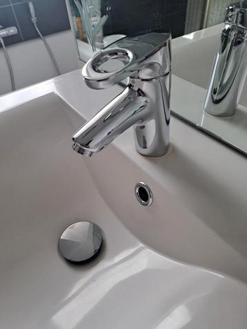 Robinet mitigeur chrome, Comme neuf, Chrome, Robinet