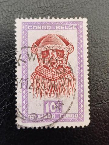 Timbre OBP 292 du Congo belge