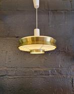 UFO-suspensie in goud geanodiseerd aluminium, 1960-70, Ophalen of Verzenden