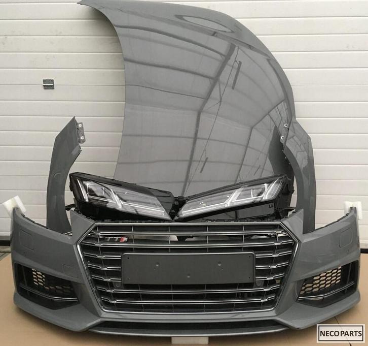 AUDI TT TTS 8S MOTERKAP KOPLAMP BUMPER SCHERM OP AANVRAAG!!, Auto-onderdelen, Carrosserie, Bumper, Audi, Gebruikt, Ophalen of Verzenden