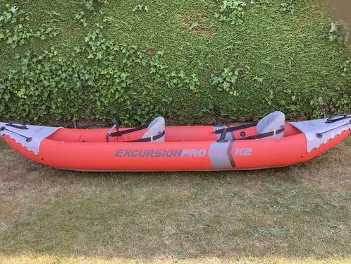Opblaasbare kayak, Watersport en Boten, Kajaks, Zo goed als nieuw, 2-persoons, Ophalen