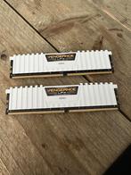 Vengeance lpx ddr4 16gb (2x8) wit, Computers en Software, RAM geheugen, Ophalen, Zo goed als nieuw, DDR4