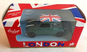 Mini Cooper Racing Green Union Jack Hamleys.   beschikbaar voor biedingen