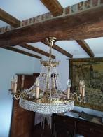 kristallen luchter, Huis en Inrichting, Ophalen, Gebruikt, Glas, Klassiek