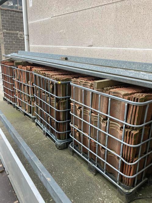 OVH dakpannen - ROOD, Doe-het-zelf en Bouw, Dakpannen en Dakbedekking, Zo goed als nieuw, Dakpannen, Rood, Ophalen
