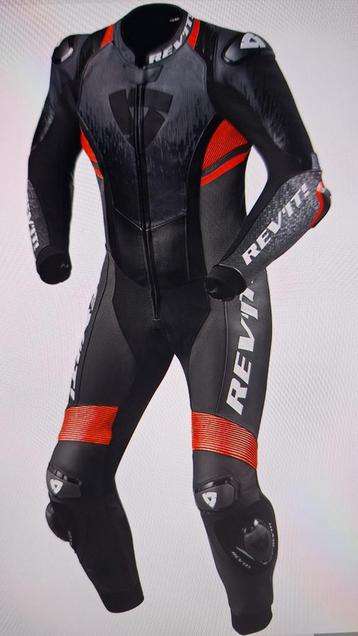 Costume une pièce REV'IT Quantum 2 anthracite/rouge taille 5, Enlèvement ou Envoi, Neuf, sans ticket, Hommes, REV’IT!