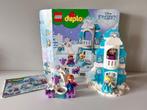 Duplo Frozen ijspaleis en Olaf's theeparty, Ophalen of Verzenden, Gebruikt, Complete set, Duplo