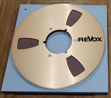 REVOX Nab aluminium spoel Ø 26,5 NIEUW met NIEUWE band