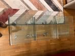 petite table salon en verre Schuller, en excellent état, Maison & Meubles, Enlèvement, Comme neuf, Verre