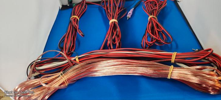 Bose luidspreker kabels 5x originele lengtes, Audio, Tv en Foto, Home Cinema-sets, Zo goed als nieuw, Ophalen of Verzenden