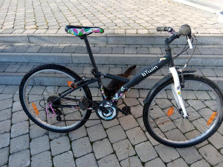 VELO MIXTE BTWIN POPLY 24 POUCES, Fietsen en Brommers, Fietsen | Mountainbikes en ATB, Gebruikt, Ophalen of Verzenden