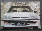 Opel Manta 1978 Brochure, Boeken, Auto's | Folders en Tijdschriften, Ophalen, Opel
