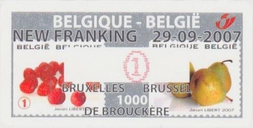 Timbres ATM 119. ATM 120 et ATM 121, Postzegels en Munten, Postzegels | Europa | België, Postfris, 1 plakker, Overig, Zonder envelop