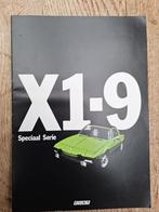 BROCHURE FIAT X 1/9 SPECIALE SERIE 16 PAGINA'S IN HET NEDERL, Ophalen of Verzenden, Gelezen, Overige merken