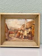 Klein schilderij of litho "The Ship Inn" Porlock, Engeland, Ophalen of Verzenden