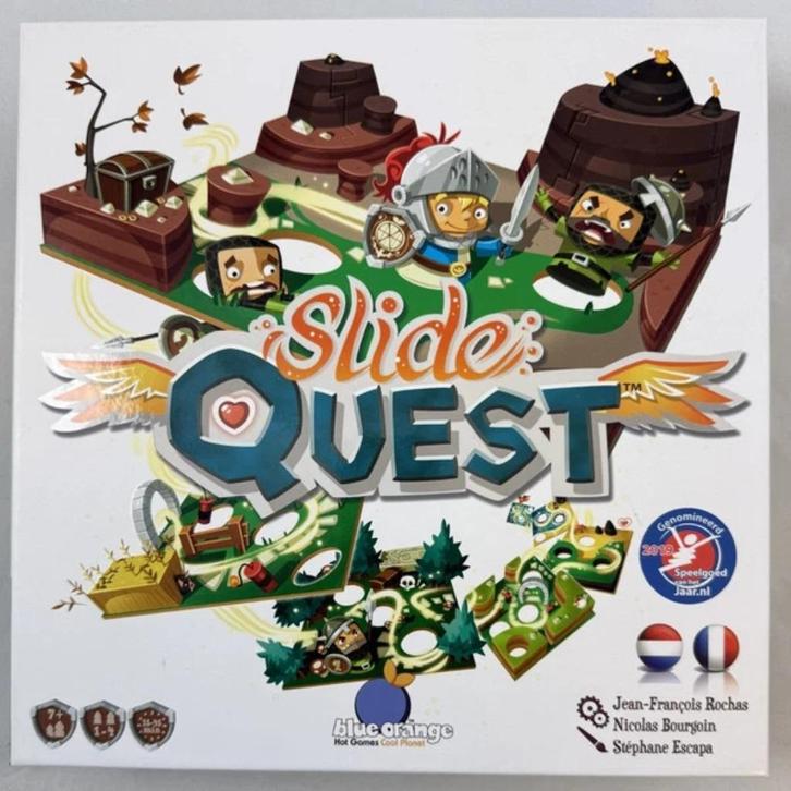 Slide Quest Blue Orange gezelschapsspel spel bordspel, Hobby en Vrije tijd, Gezelschapsspellen | Bordspellen, Zo goed als nieuw