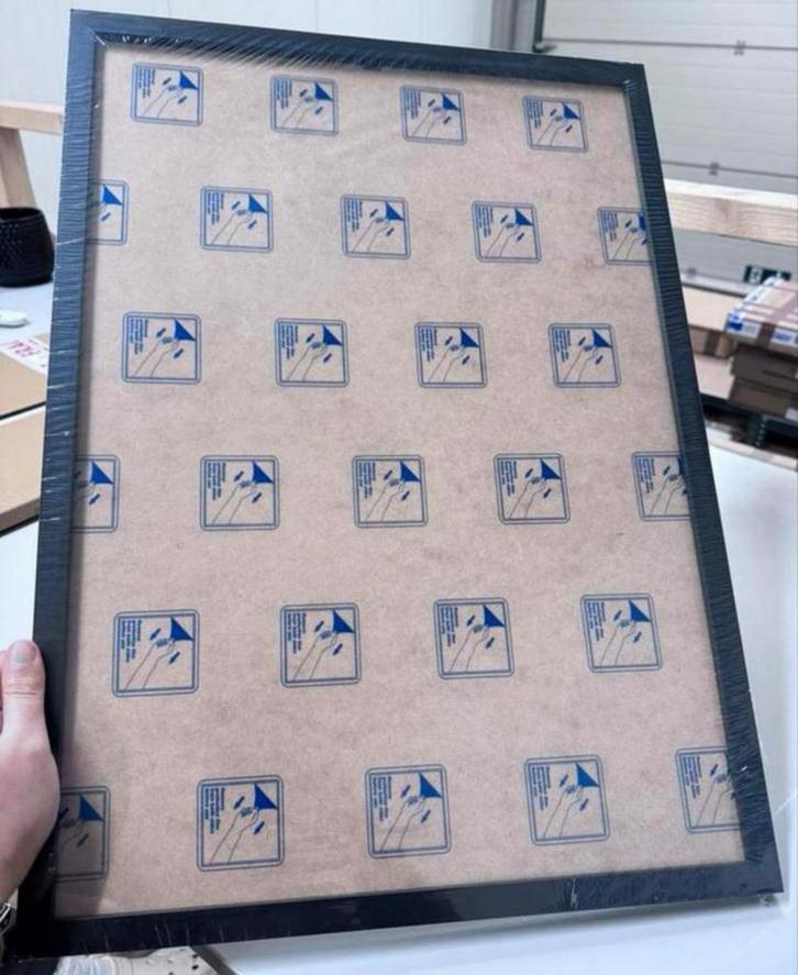 XL grote lijst zwart 45 X 62 cm Centimeter nieuw frame deco, Huis en Inrichting, Woonaccessoires | Lijsten, Nieuw, Minder dan 50 cm