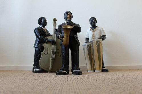 Decoratieve Jazz band beelden van 37 cm, Cd's en Dvd's, Vinyl | Jazz en Blues, Zo goed als nieuw, Jazz, 1980 tot heden, Overige formaten