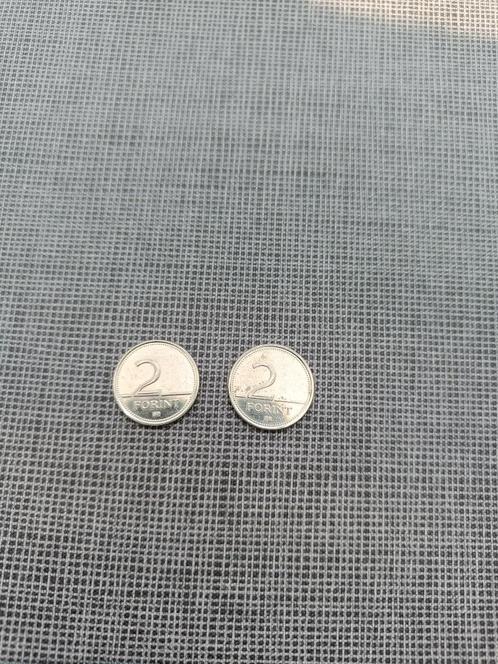 Hongarije. 2 Forint van 2003 + 2007., Postzegels en Munten, Munten | Europa | Niet-Euromunten, Losse munt, Hongarije, Ophalen of Verzenden