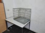 Metalen hondenkooi 75cmx62cmx55cm, Dieren en Toebehoren, Ophalen of Verzenden, Zo goed als nieuw, Kooi