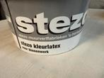 Stezo blauwe muurverf 2liter, Hobby en Vrije tijd, Ophalen, Nieuw, Acrylverf