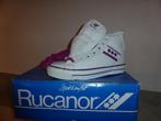 Vintage Rucanor stoffen basketschoenen maat 40, Ophalen, Nieuw