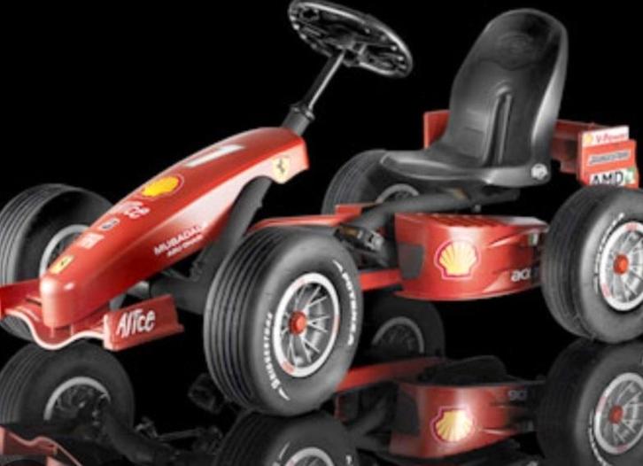 🖤🖤🖤  GO CART VAN HET MERK FERARI, Fietsen en Brommers, Fietsen | Kinderfietsjes, Gebruikt, Minder dan 16 inch, Ophalen