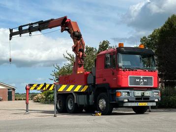 MAN F16 25.502 V10 PALFINGER PK52000 52TM CRANE/GRUE/WINCH!  beschikbaar voor biedingen