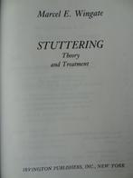 Stuttering / Marcel E. Wingate, Marcel E. Wingate, Comme neuf, Autres sujets/thèmes, Enlèvement
