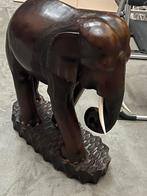 Houten olifant, Antiek en Kunst, Ophalen