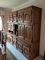 eiken wandkast, Ophalen, Gebruikt, Minder dan 150 cm, 200 cm of meer