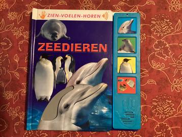 Zien-voelen-horen Zeedieren interactieve boek beschikbaar voor biedingen