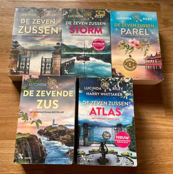 Lucinda Riley boeken van de zeven zussen reeks beschikbaar voor biedingen