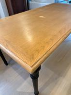 Massieve eiken eettafel – 180x85 cm + 2 verlengstukken, Huis en Inrichting, Tafels | Eettafels, Ophalen, Eikenhout