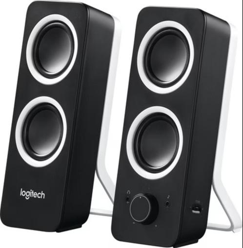 Logitech Z200 Multimedia Speaker Midnight Black, Computers en Software, Pc speakers, Zo goed als nieuw, Audiokanaal 2.0, Ophalen of Verzenden