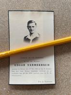 Oorlogslachtoffer MEI1940 Deinze VERMEERSCH Dodelijk verwond, Enlèvement ou Envoi, Image pieuse