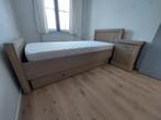Eenpersoonsbed met bedlade  & nachtkastje, Huis en Inrichting, Slaapkamer | Bedden, Ophalen, Zo goed als nieuw
