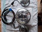 Harley davidson led 7"headlight en 2x 4.5" passing lights, Ophalen, Nieuw