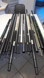 4 x sensas hengels met top sets, Ophalen, Gebruikt, Vaste hengel