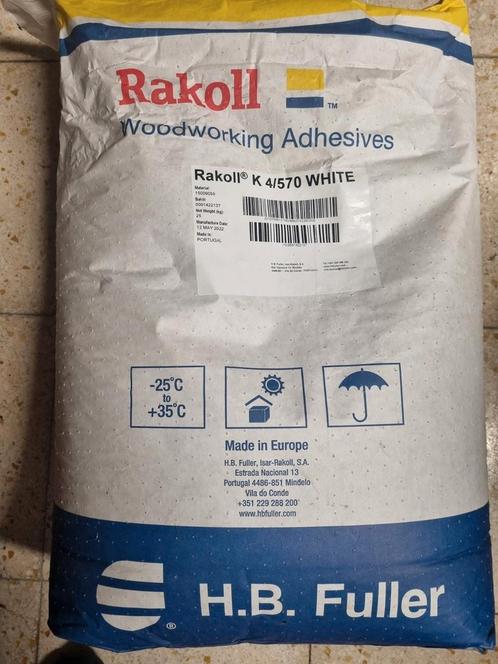 EVA-smeltlijm Rakoll K4/570 wit korrels 25kg, Zakelijke goederen, Machines en Bouw | Houtbewerking, Ophalen