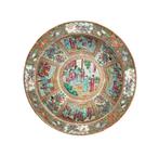 Porseleinen holle schaal Kanton Qing-dynastie China Guangxu, Ophalen of Verzenden