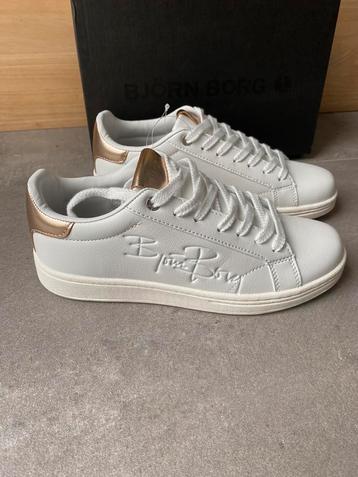 Björn Borg - Witte sneakers. Maat 38. Nieuw 