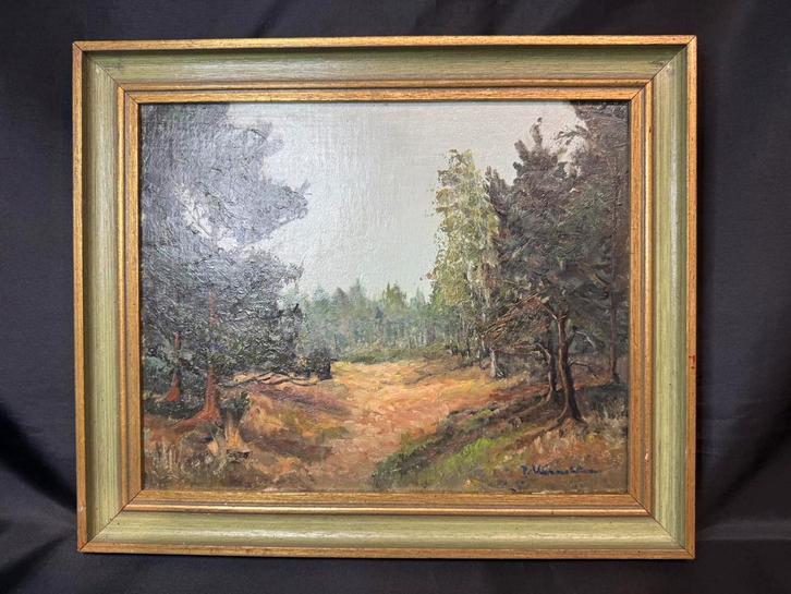 Olieverfschilderij, Antiek en Kunst, Kunst | Schilderijen | Klassiek, Ophalen of Verzenden