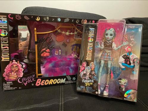 Monster High slaapkamer, Kinderen en Baby's, Speelgoed | Poppen, Nieuw, Overige typen, Ophalen