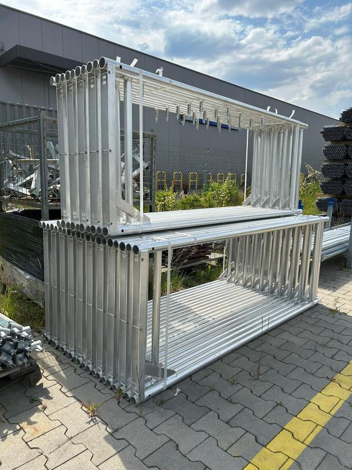 Bauwsteiger Scaff 70 | 300 m² | Compleet set, Doe-het-zelf en Bouw, Steigers, Nieuw, Gevelsteiger, 5 meter of hoger, Ophalen